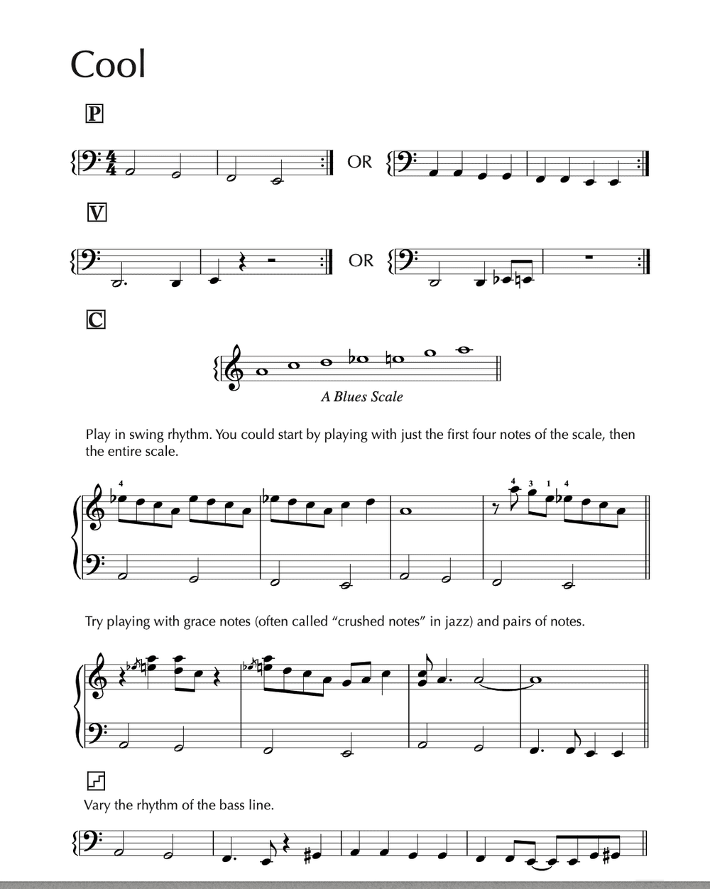 Forrest Kinney - Piano PDF - Create First, Solo 1